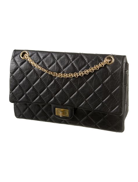 chanel reissue 226 black|Chanel reissue bag.